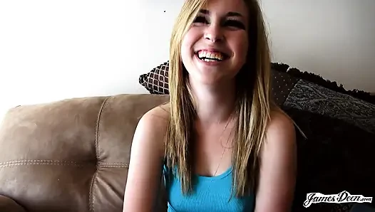 Nasser traum des blonden teen jessie parker wird wahr