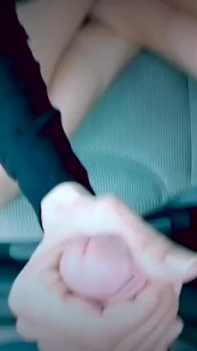 parking in a car a stranger approaches and comes to empty himself in my mouth by surprise | Clip 1