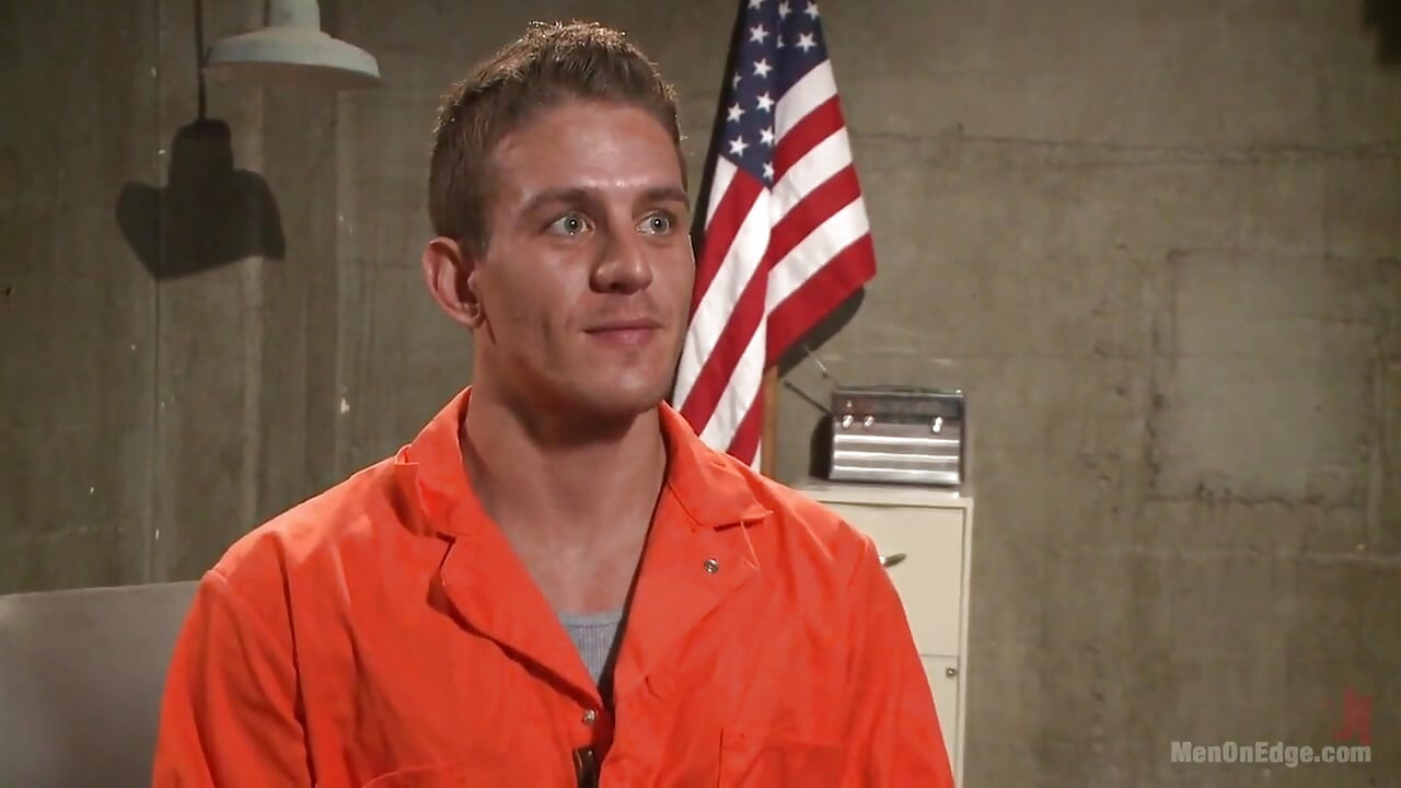 Edging Hot, Uncut Cock in Prison