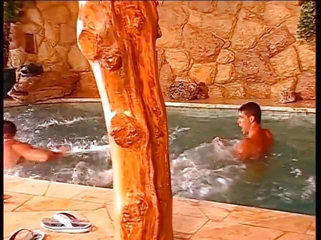 Gay boys masturbating together