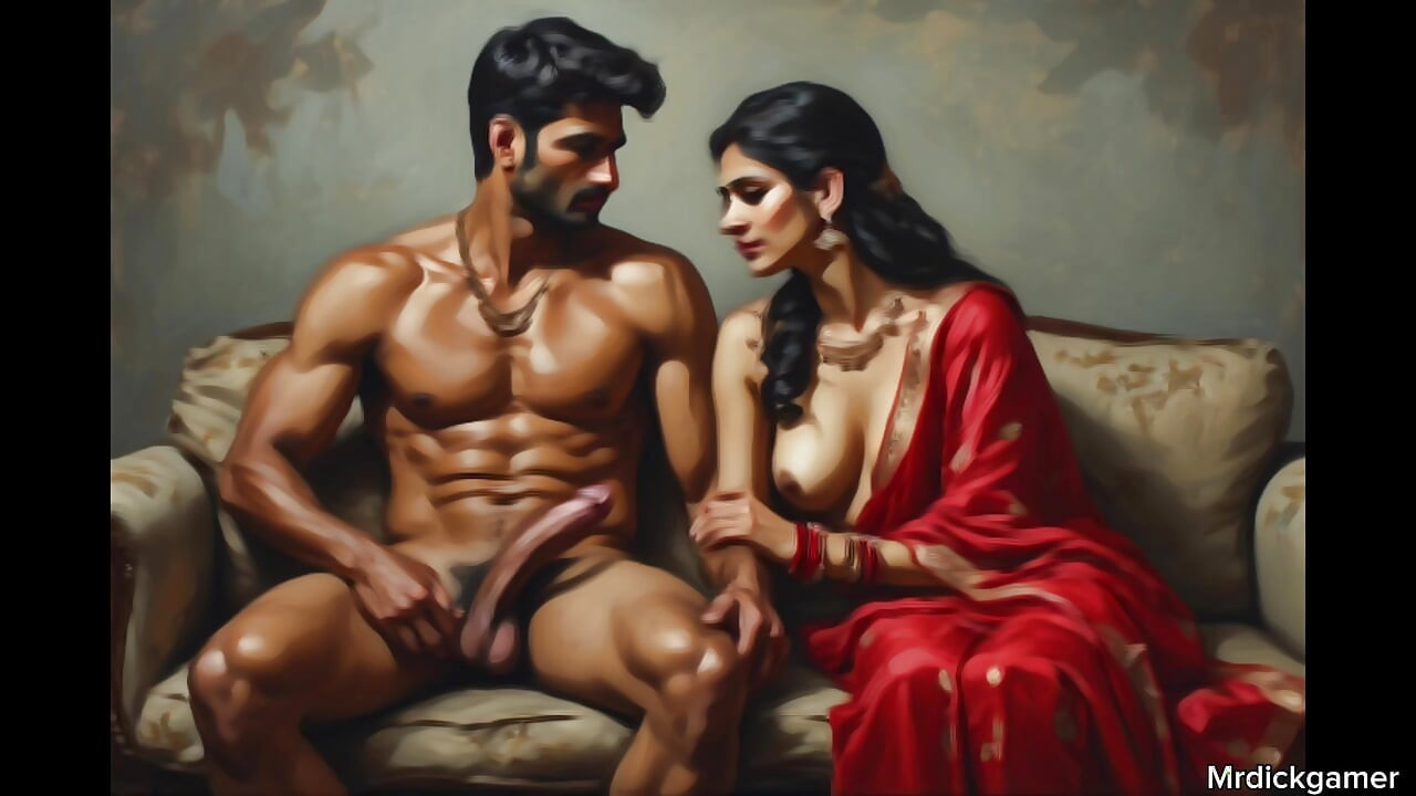 Horny indian couple with neighbour girl shared hot threesome sex hd video