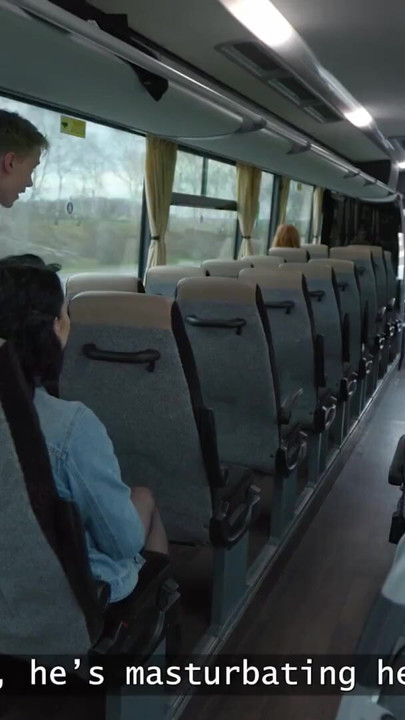 VIP4K. Pretty big titted lady is fucking in the bus | Clip 1