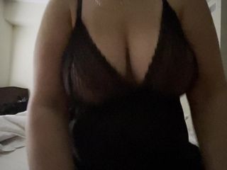 My wife gorgeous  Latina tits
