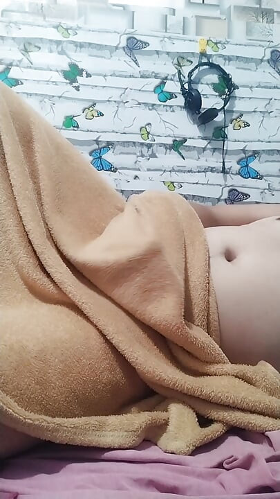 I Played With My Rock-hard Cock Under My Blanket.