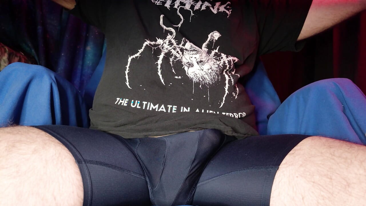 Uncock Cock In Spandex 2