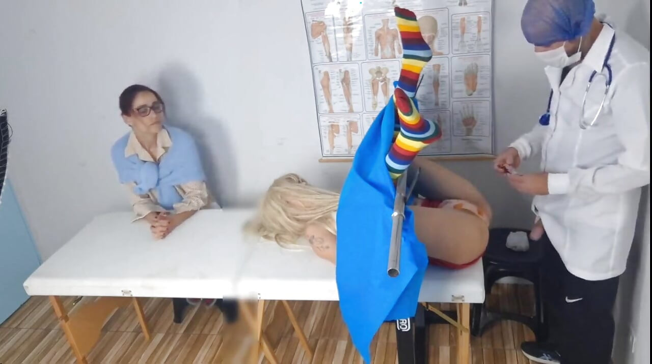 Stepmother Takes Stepdaughter to the Gynecologist for the First Time!