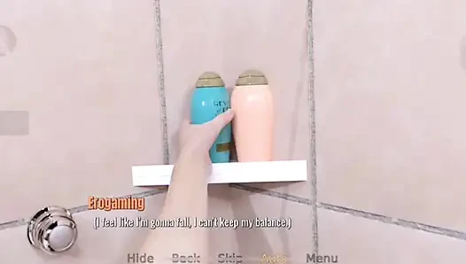 Секс в ванной с моей горячей мачехой