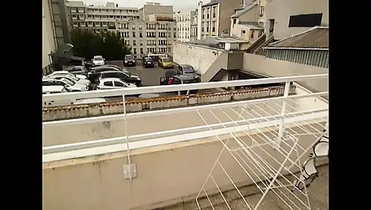 Выставка на террасе
