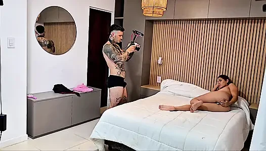 Özel Kamera! Farklı Pozisyonlarda Islak Oral Seks Ve Seks