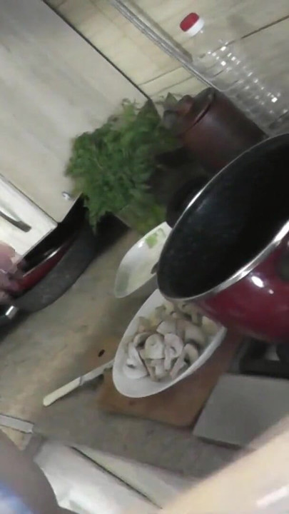 Key moment from "Milf. The next episode naked cooking. Pussy. Ass. Tits. Natural tits. Beautiful legs. High Heels. Home"