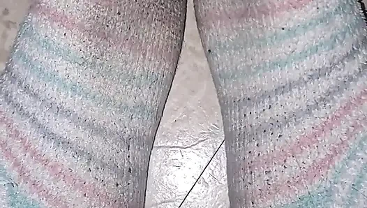 Fuzzy Sock Feet