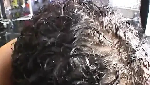 Young Black Teen Gives an Amazing Blowjob to a White Hard Cock