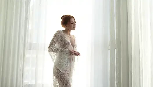 Seduced and Gave Herself to Be Fucked in the Shower