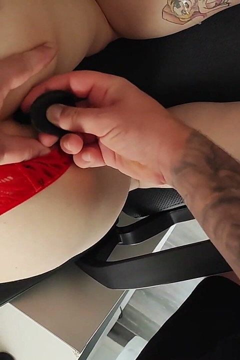 POV: My Husband Helps Me Lose My Anal Virginity with Sex Toys!