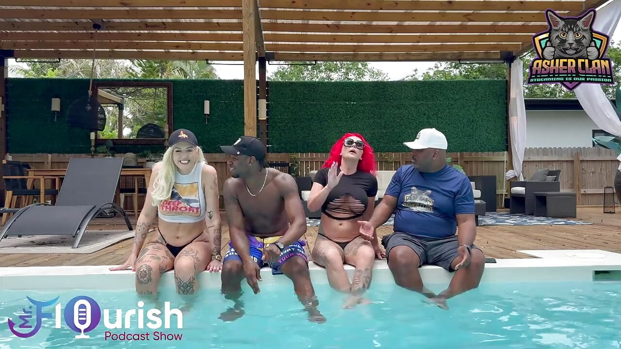 Mrflourish Podcast com Convidado Roxi Keogh, Gigi Patsy e Datjguy na Flórida
