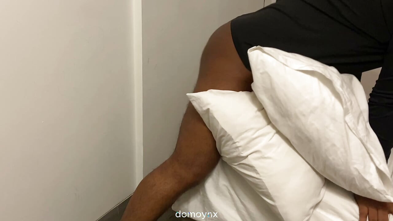 Horny Guy Humps His Pillow Desperately  Loud Moans  Solo Male Dry Humping & Masturbation