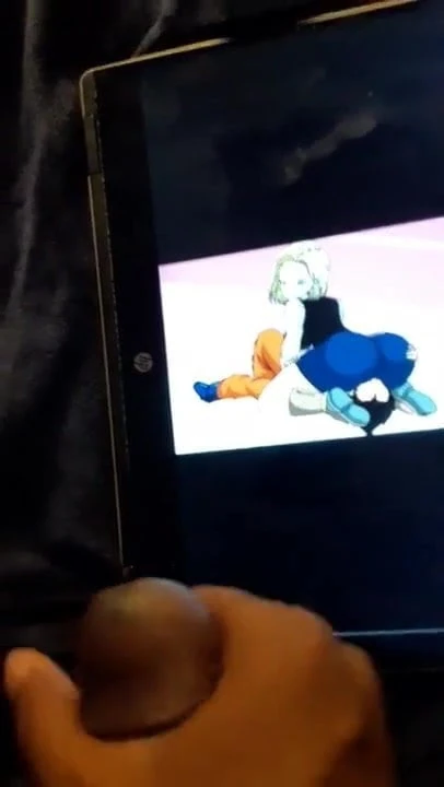 Android 18 farting  cum tribute