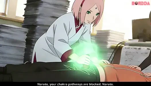 Naruto Fucks and Creampie Sarada While Sakura Is Watching, He Betrayed Boruto (uncensored Hentai)