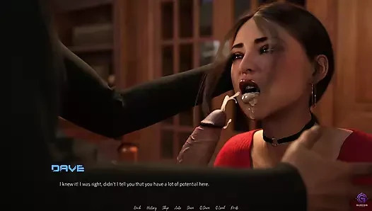 Horny Girlfriend Cheats on Her BF with Marriedboss - 3D Hentai Game - the Office