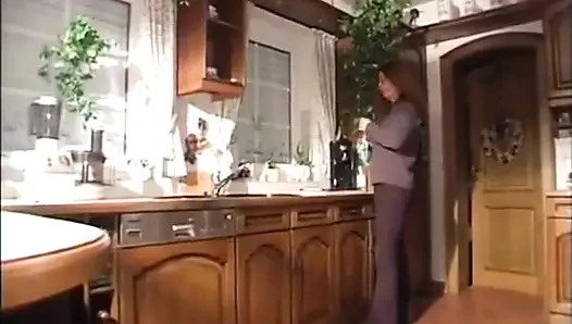 This amazing and very horny sexy slut masturbates her hot pussy after a striptease