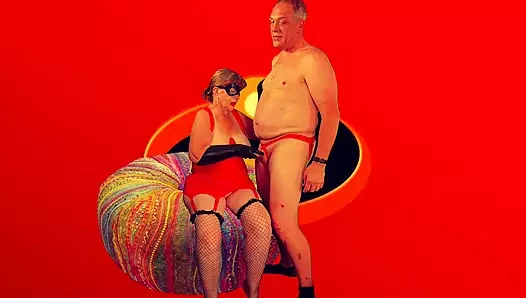 Elastigranny’s Heroic Gilf Masturbation, MIssionary Fuck & Cum Drippin...