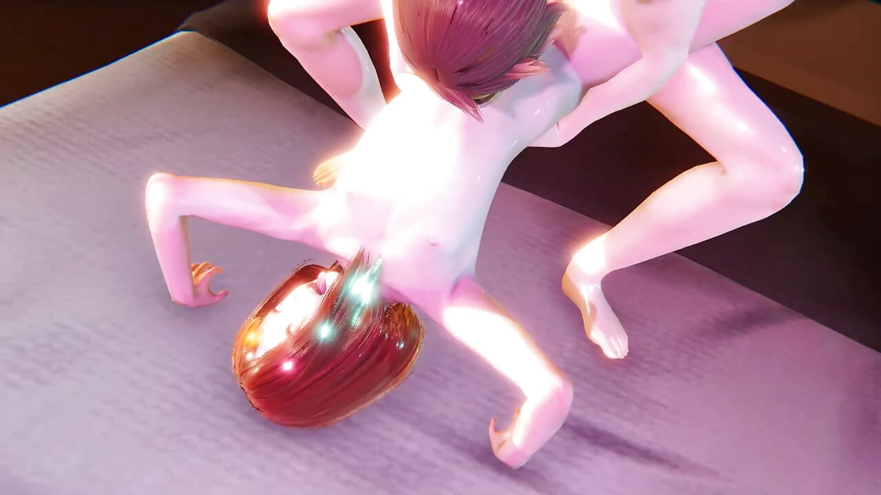 My Hero Academia Yaoi - Femboy Uraraka Ihard Sex with a Big Dick