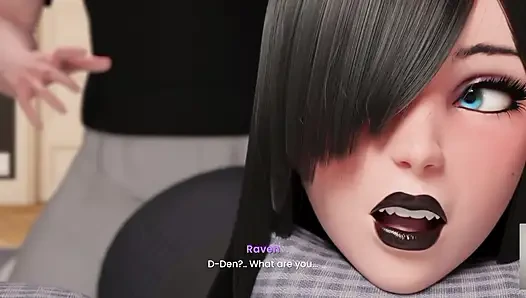 I CAUGHT MY STEPSIS RAVEN IN THE BATHROOM AND I GRINDED HER ASS AND CUM ON HER!