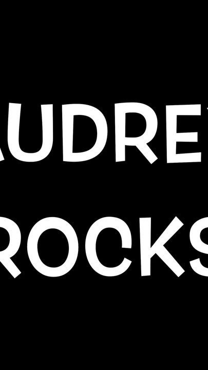 Audrey Rocks