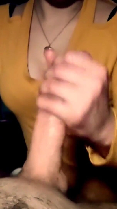 I Jerk My Husband’s Hard Cock – Big Cumshot | Clip 1