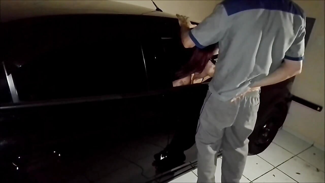 Madame Takes Car to the Workshop and Ends up Putting Her Butt in the Window and Giving It to the Employees