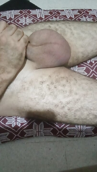 Hot cum after a long handjob