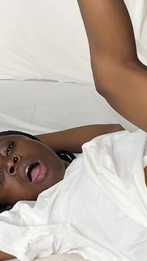 Slim Black Raw Fuck with Big Dick | Clip 1
