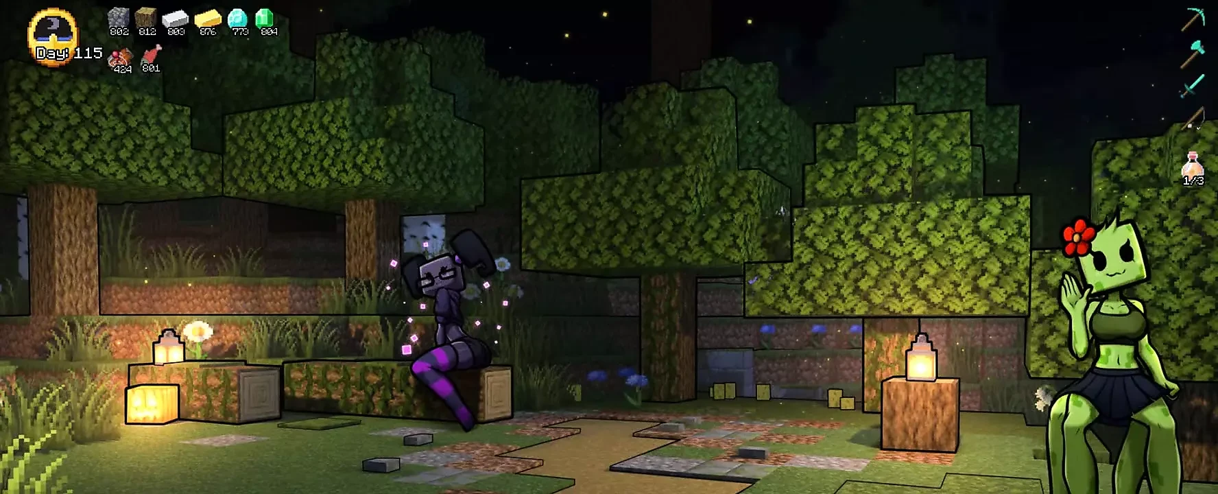 Minecraft horny craft - bagian 63 final endergirl! oleh Loveskysanhentai
