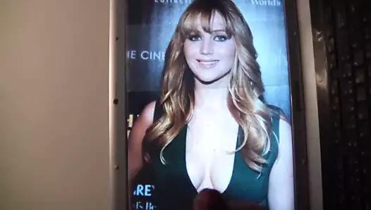 Jennifer Lawrence'a boşalmak