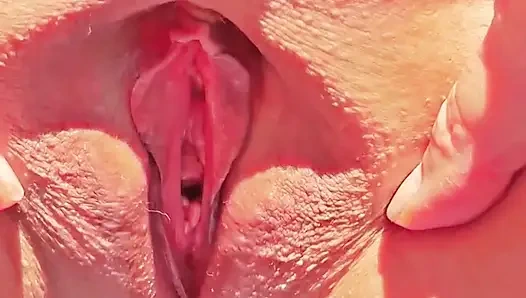 Geile reife zeigt super nahaufnahme weit offene fotze gespreizt.