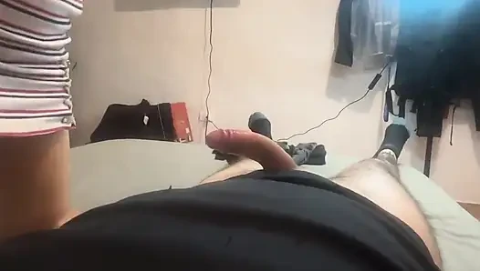 Beautiful Young Girl Comes to My House and Pays Me This Way, We Fuck All Night