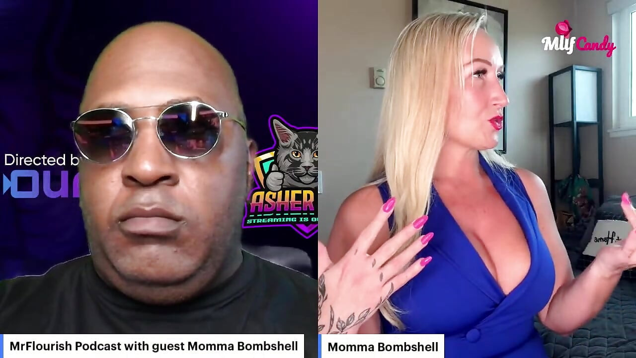 Mrflourish Podcast an Evening Affair with Guest Momma Bombshell