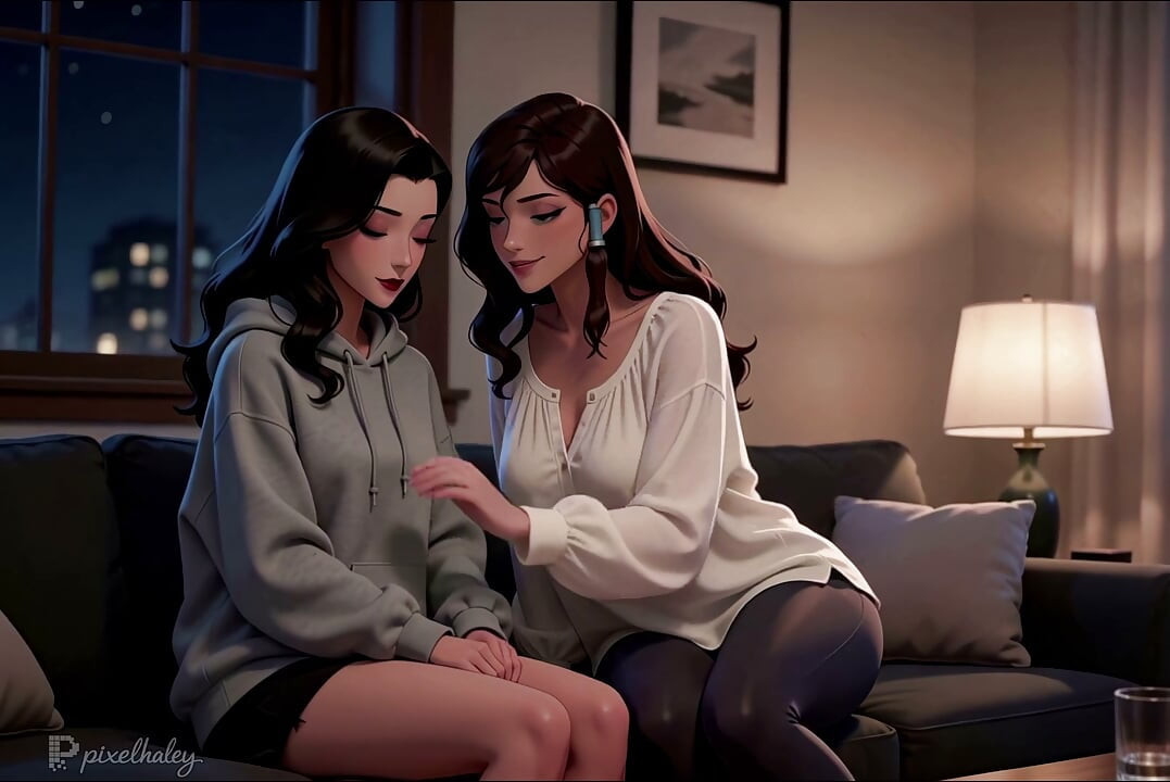 Stidljiva Futa Asami dobija uputstva za prvi put od samouverene devojke Korra