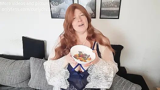 Du Isst Gummibärchen Mit Deinem Sperma