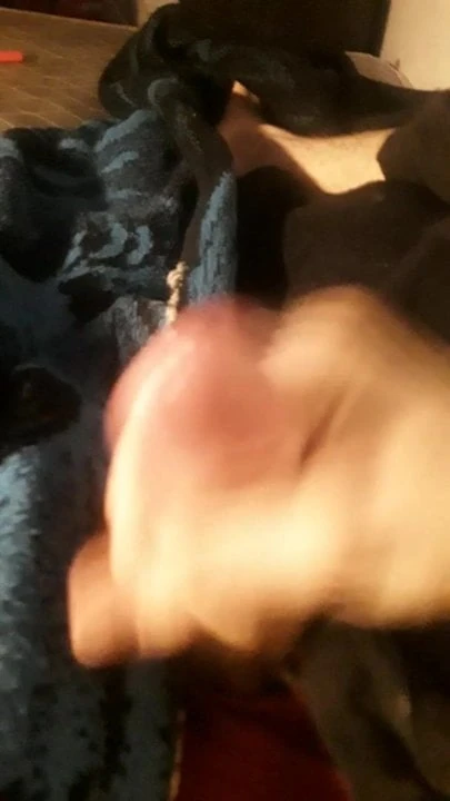 Up close masturbation to finish