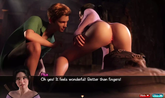 (The genesis order) - Treasure Of Nadia - Story scenes #2 - 3d gameplay, Hd porn by NLT media