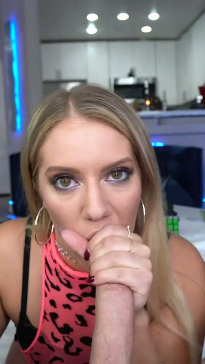 StayHomeMilf - Sexy Milf In Latex Shorts Takes Load Of Cum | Clip 1