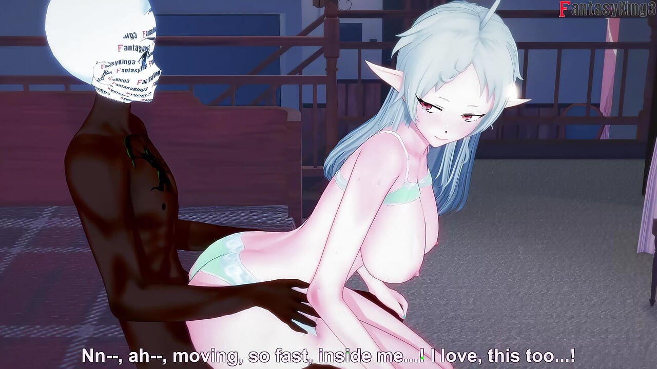 Sylphiette eerste grote zwarte lul - Mushoku Tensei 5