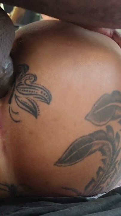 The hot young girl put her cock inside her ass to feel it pulse when the guy cums | Clip 2
