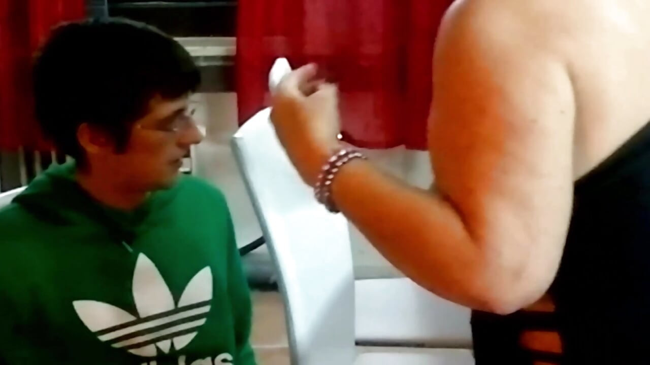 French cougar with big tits sucks dicks whenever she can