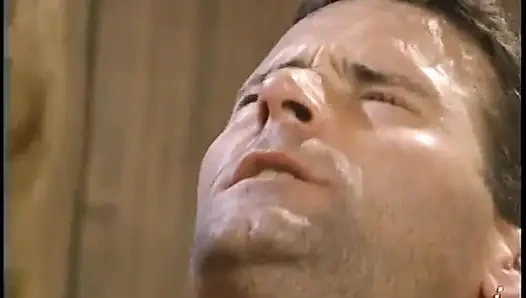 Brunette 69's blonde while being fucked