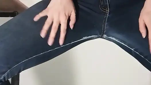 Modeling Worn Jeans