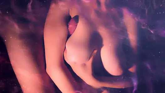 Ketiak sensual tanpa ampun yang luar biasa memijat kontol yang kaku sampai toketnya dicrot sperma hangat - slowmotion