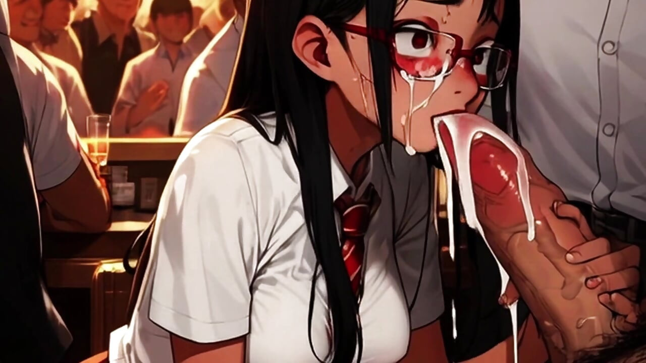 Colegiala gangbanged en su primer concierto