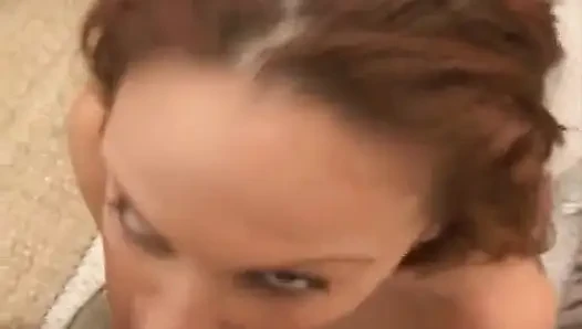 Der Porno-Streber: Amber: POV-blowjob &gesichtsbesamung
